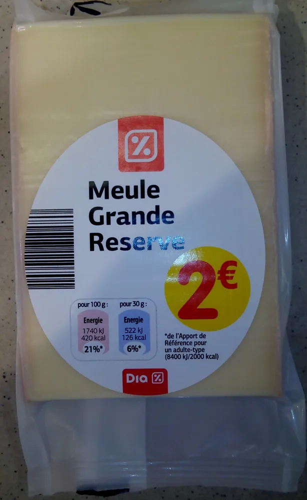 Meule Grande Réserve (34 % MG)