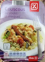 Couscous au poulet et merguez