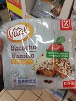 Bizcocho con frutas y cereales