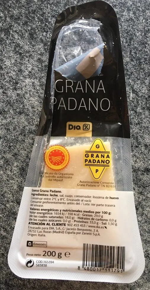 Queso Grana Padano