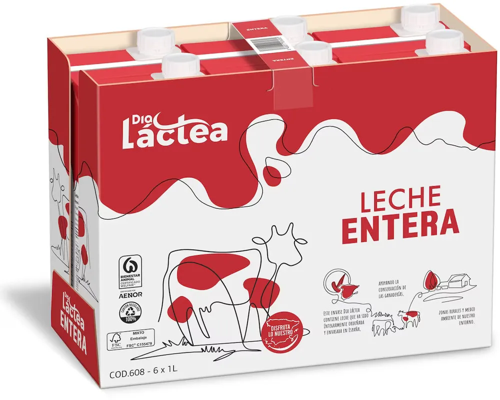 Leche UHT entera