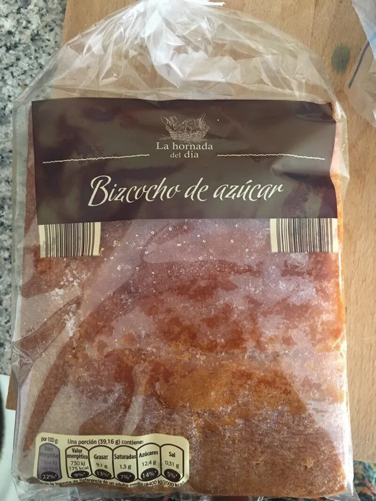 Bizcocho de azúcar