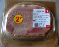 Jambon cuit supérieur AC, fumé bois de hêtre