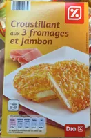 Croustillant aux 3 fromages et jambon