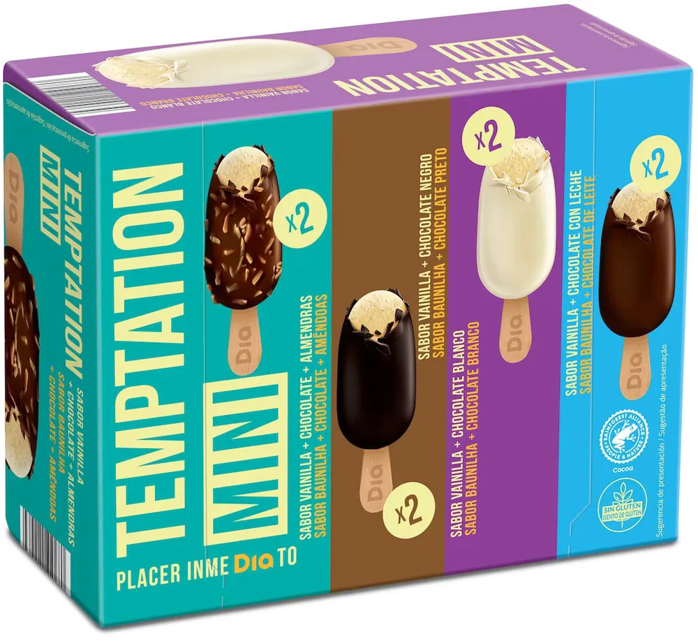 Helados Mini 4 sabores
