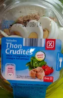 Salades thon crudités