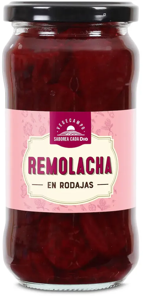 Remolacha en rodajas