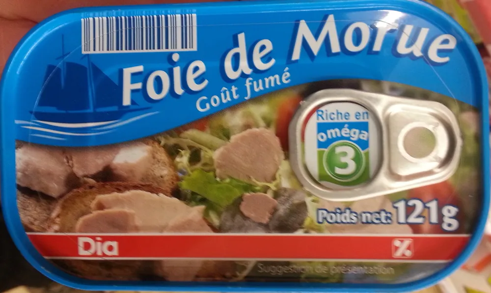 Foie de Morue goût fumé