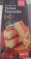 Turrón de yema tostada