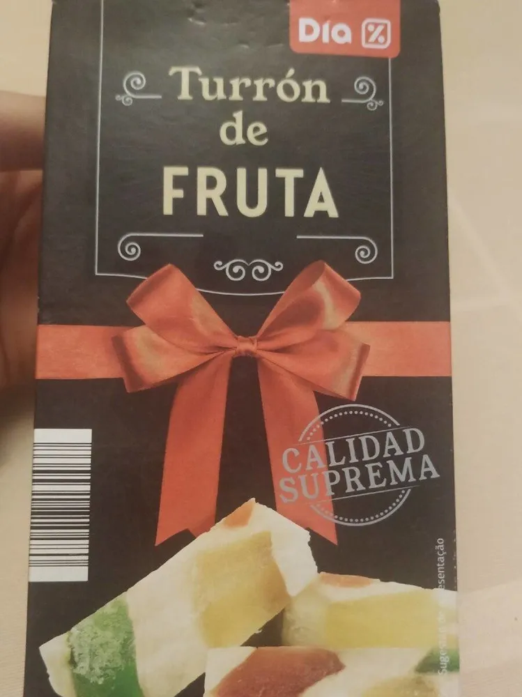 Turrón de fruta