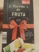 Turrón de fruta