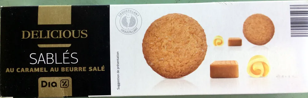 Sablés au caramel au beurre salé