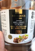 Crema de avellanas