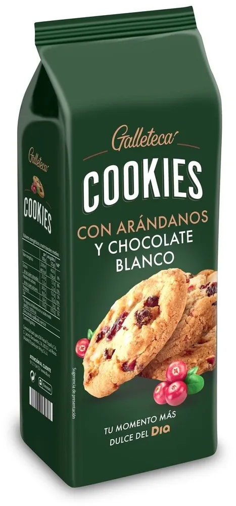 Cookies con arandanos