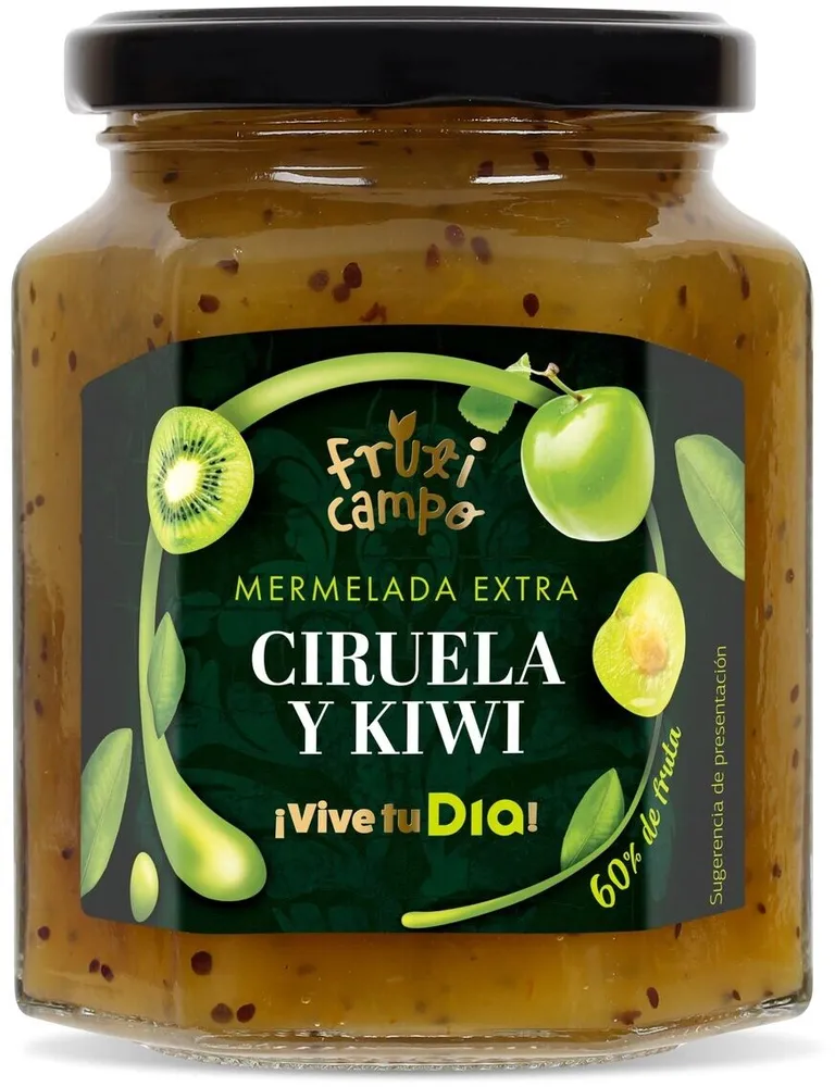 Mermelada de ciruela y kiwi