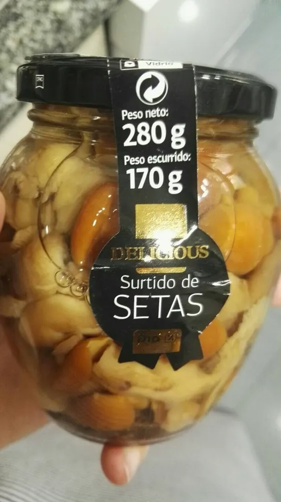 Surtido setas