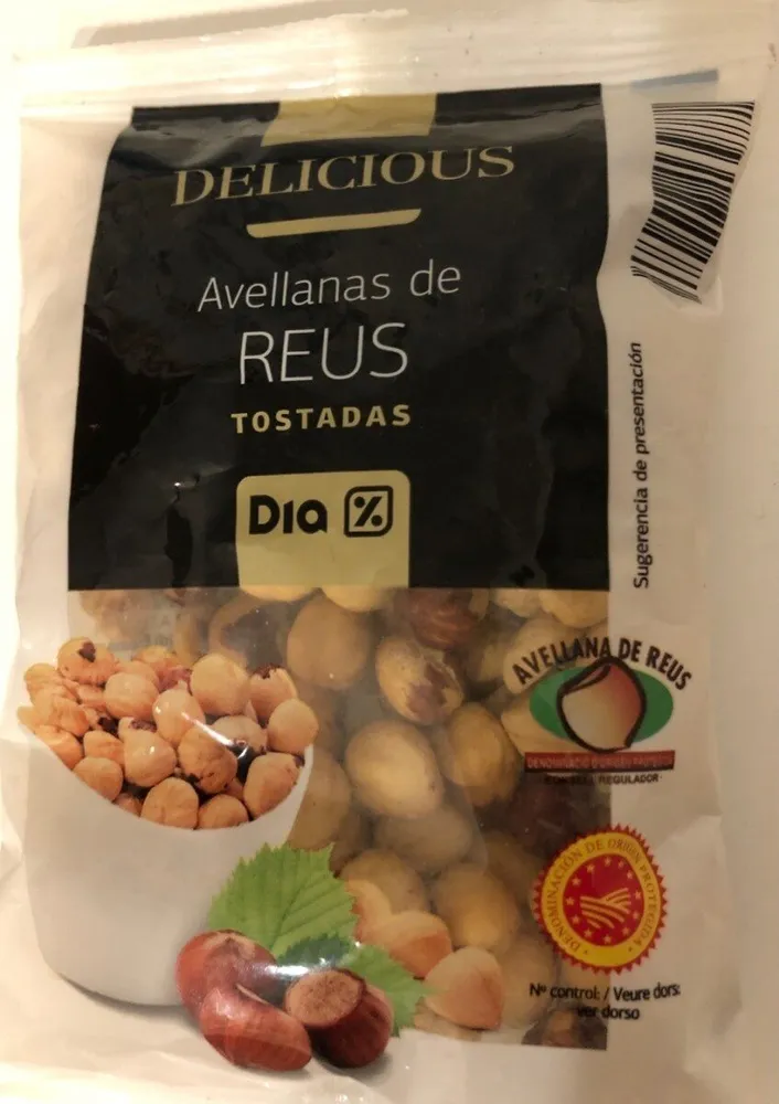 Avellanas de Reus tostadas