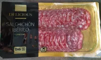 Salchichón ibérico extra, loncheado