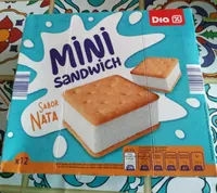 Mini sandwich sabor nata
