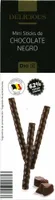 Delicious mini sticks de chocolate negro 62% cacao