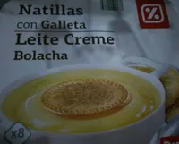 Natillas con galleta