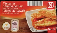 Filetes de Caballa del Sur en salsa de tomate