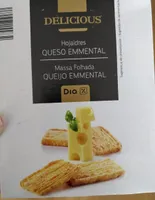 Hojaldres queso emmental