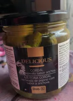Gordal con pepinillo sabor anchoa