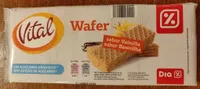 Wafer sabor vainilla