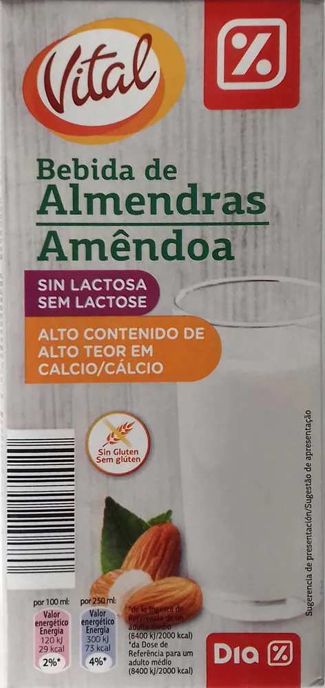 Bebida de almendras