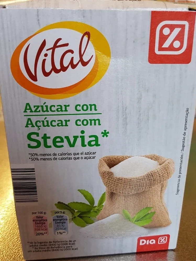 Azúcar con Stevia