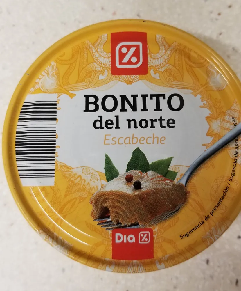 Bonito del norte en escabeche
