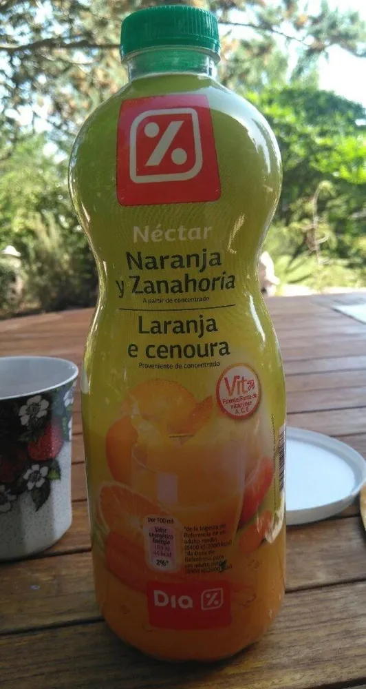 Nectar Naranja y Zanahoria DIA