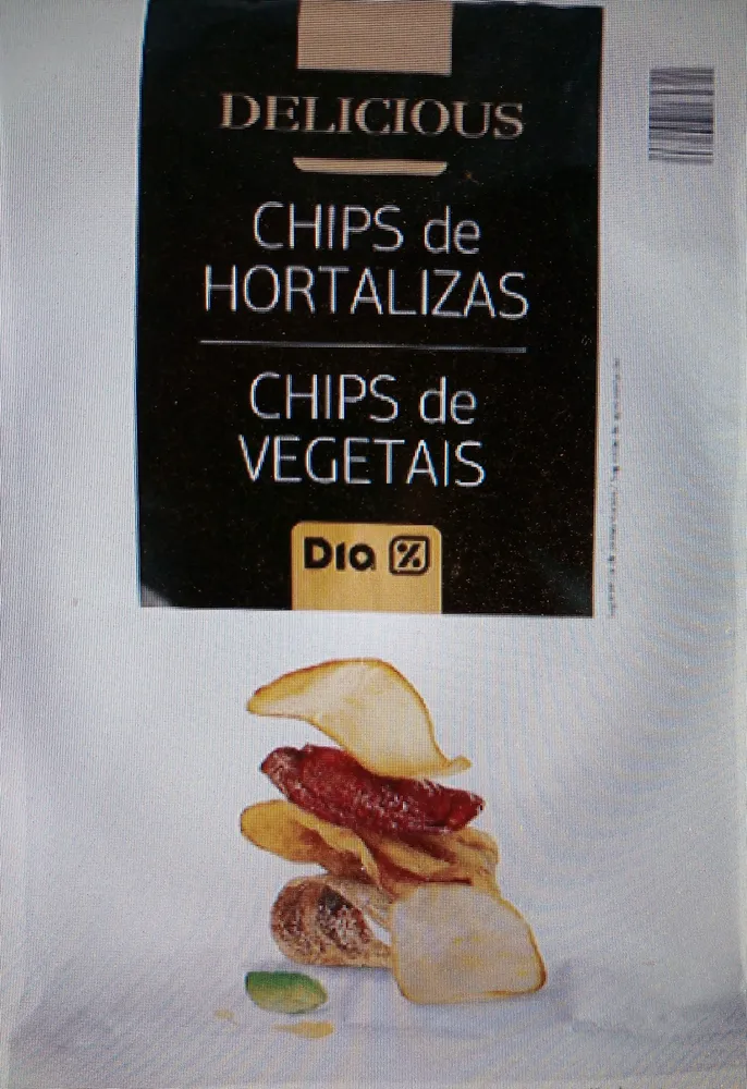 Delicious chips de hortalizas