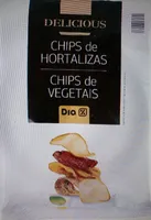 Delicious chips de hortalizas