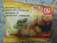 Bocaditos de queso con jalapeño
