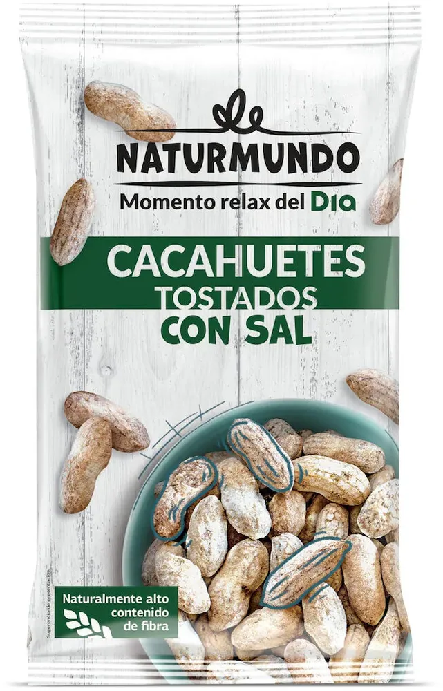 Cacahuetes con cascara