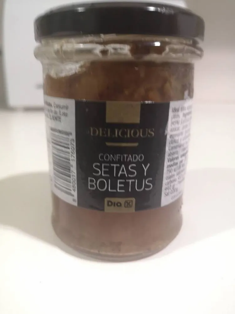 Confinado Setas y Boletus