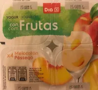 Yogur con melocotón