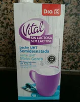 Leche sin lactosa semidesnatada