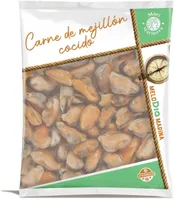 carne de mejillón ultracongelado