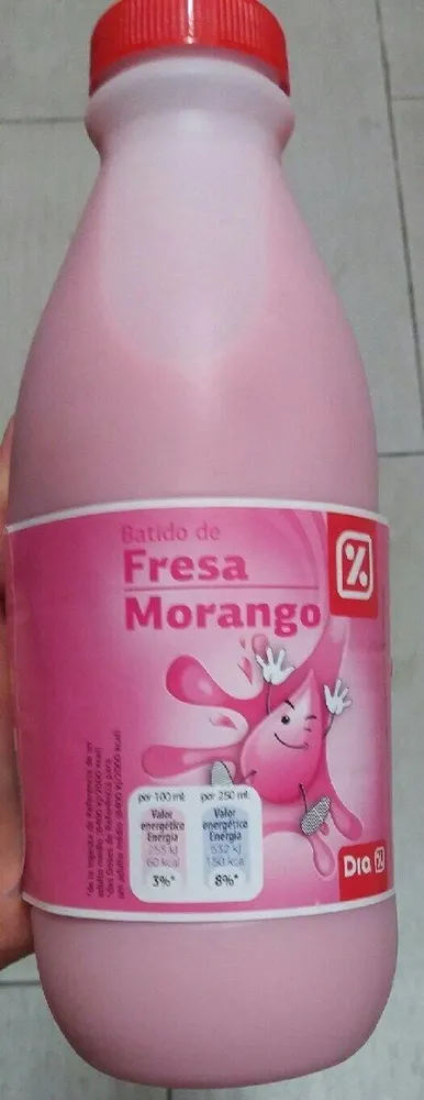 Batido de fresa