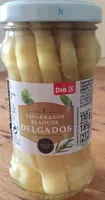 Esparragos blancos delgados