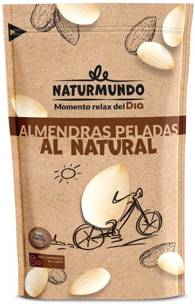 Almendra cruda natural