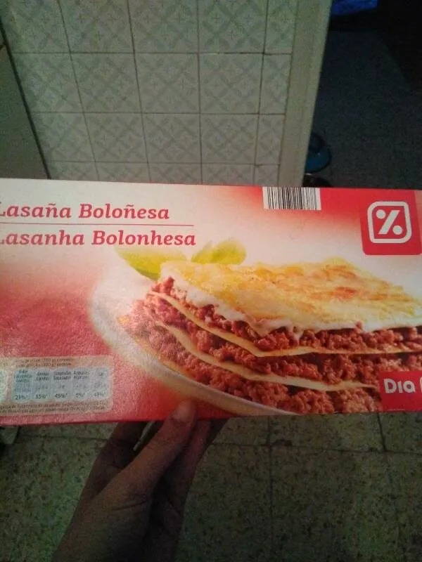 Lasaña boloñesa