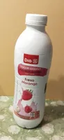 Yogur líquido con fresa