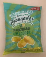 Caramelos sabor limón y melisa sin azúcar