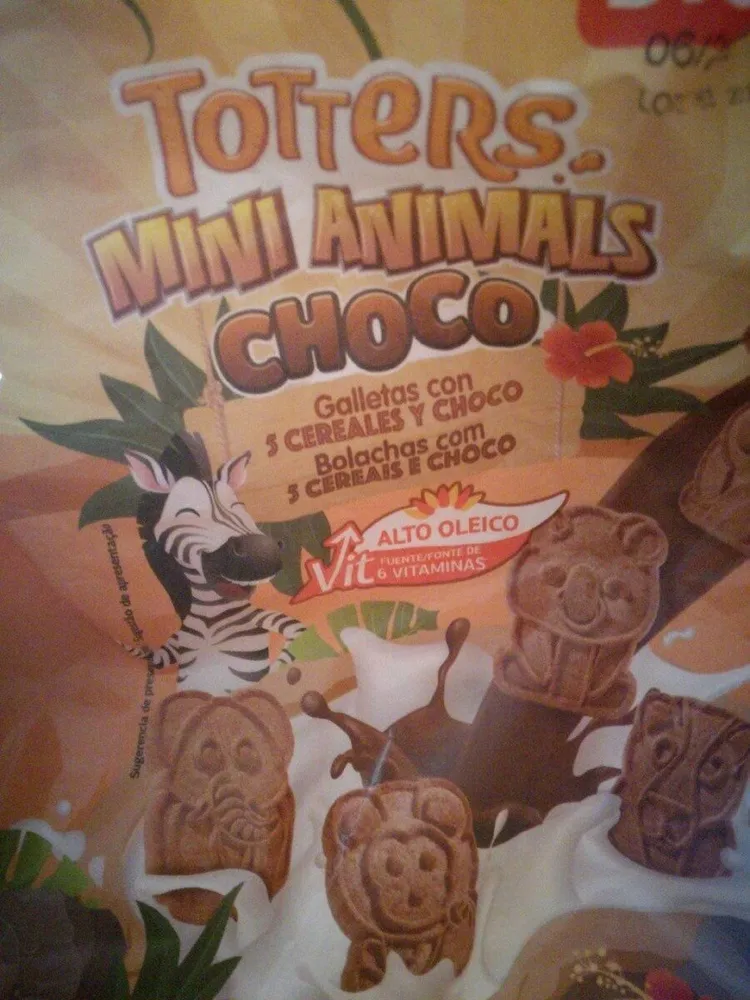 Totters mini animals choco