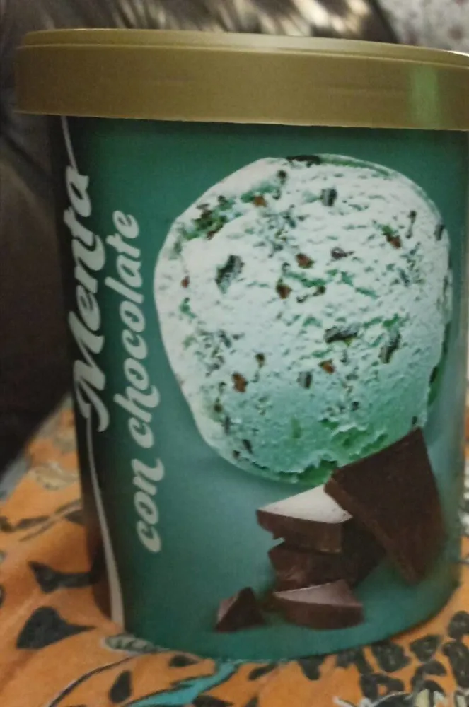 Helado menta Temptation