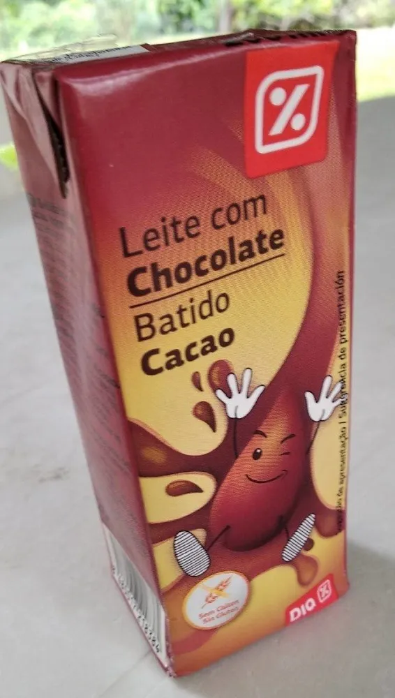 Leite com Chocolate Batido Cacao
